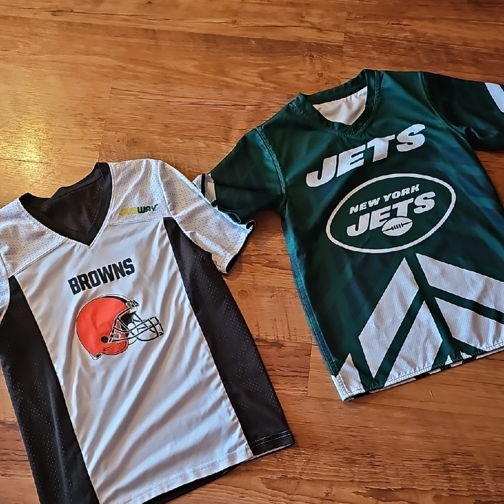Kids Flag Football Jersey. Lot Of Two. Both Size Medium.
